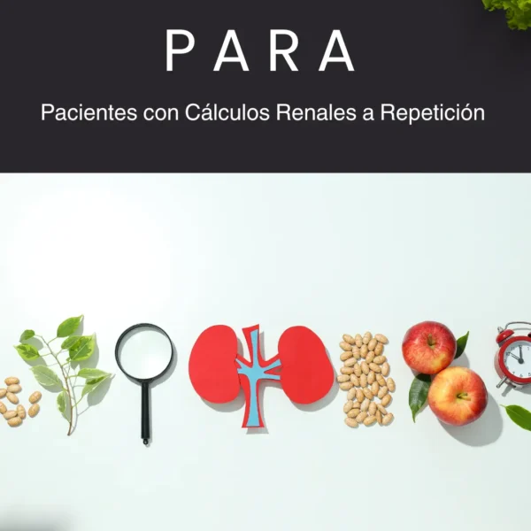 Guía de alimentación para Cálculos renales a repetición